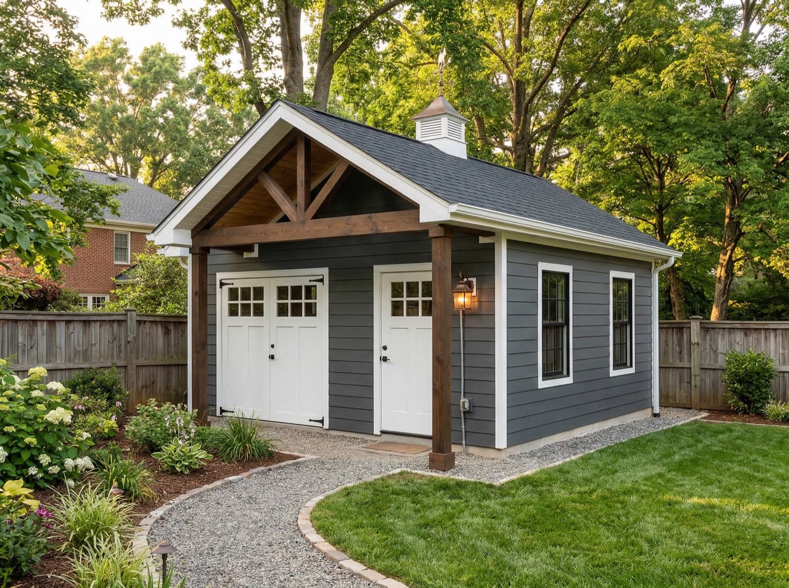 Garage & Workshop built on site in Charlotte, NC