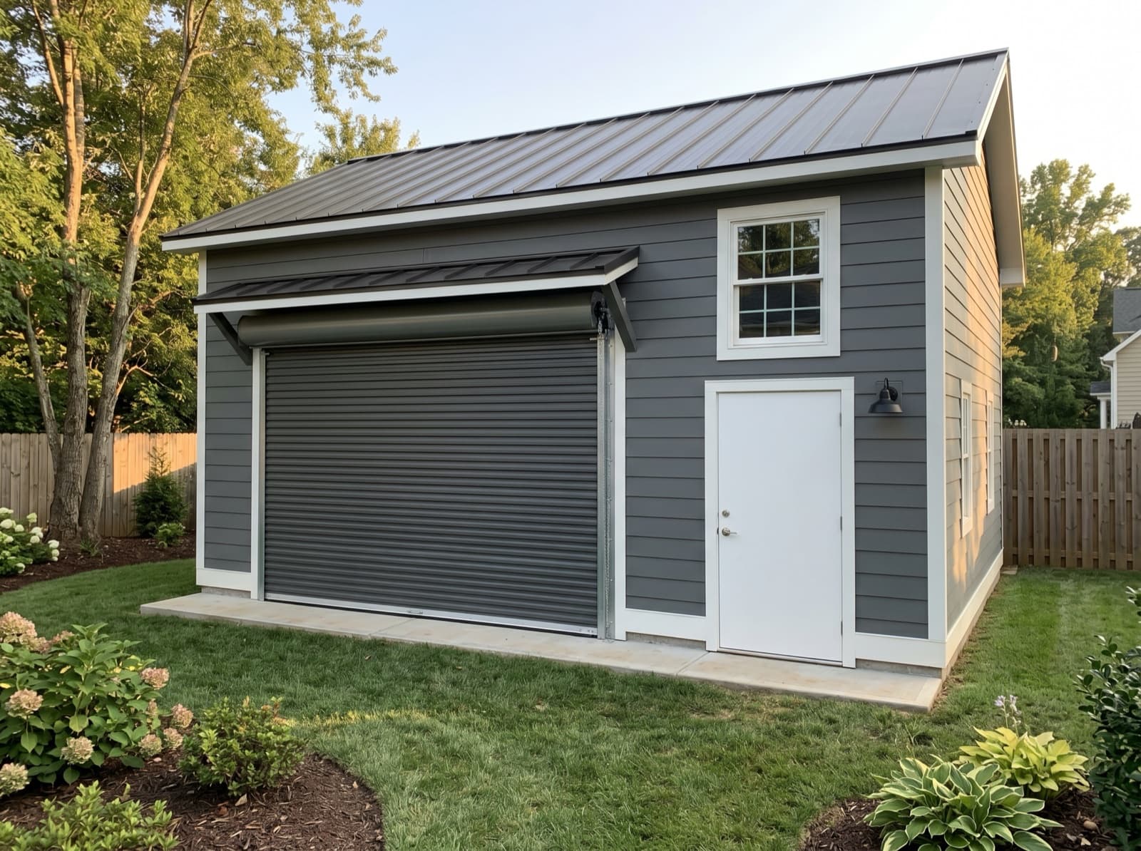 Garage & Workshop built on site in Charlotte, NC